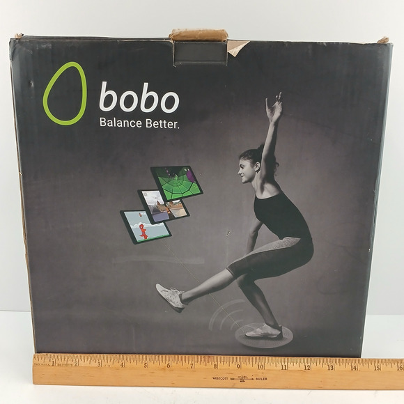 Bobo Wobbly Balance Board Core Trainer Fitness Rehab Board Non Slip - Picture 14 of 16